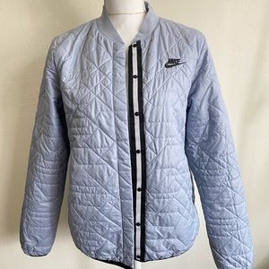 NIKE blue jacket button up